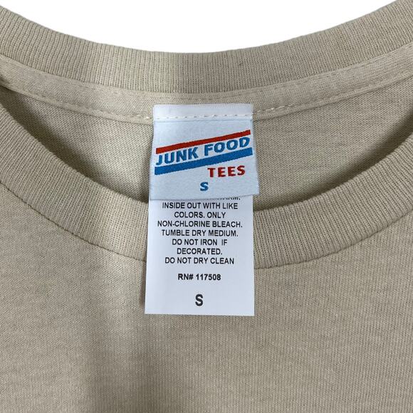 Junk Food Joshua Tree California Graphic Tee Small New Boho Desert Retro Relaxed - Picture 3 of 6